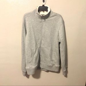 Old Navy Sherpa Lined Vintage Zip Up Jacket